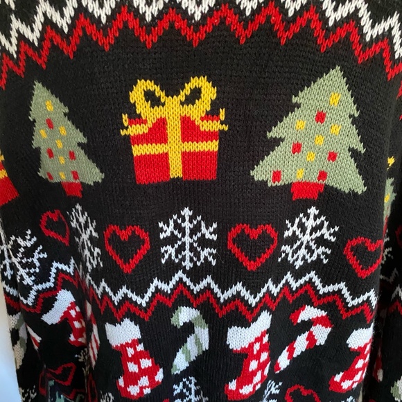 Original Goods For Girls and Perfect Life Holiday Festive Button Cardigan- Sz-XL - Picture 6 of 16